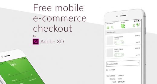 Free Xd Mobile E Commerce Checkout Free Xd Mobile E Commerce Checkout
