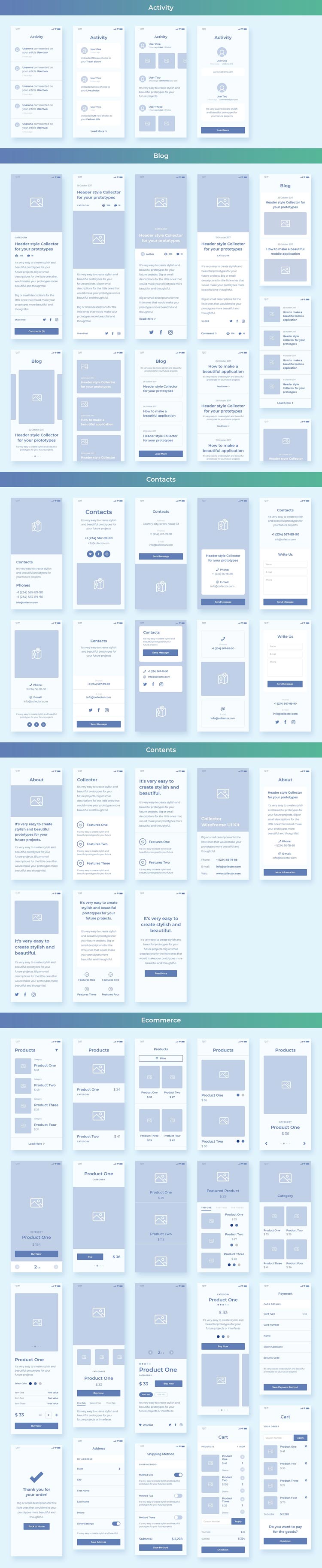 wireframe kit