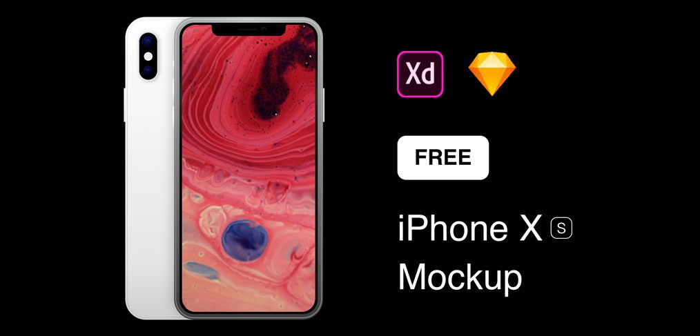 Download Free iPhone XS mockups for XD - XDGuru.com