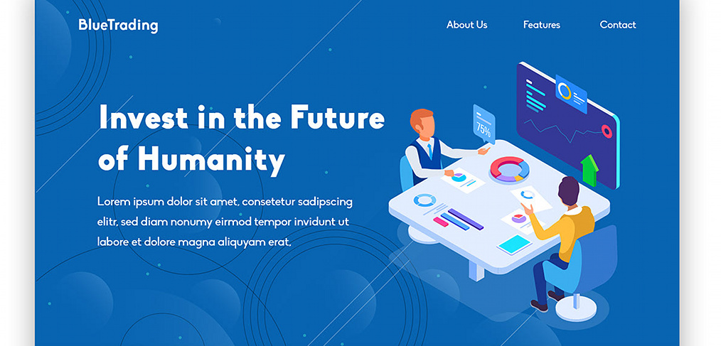 Xd Landing Page Template Xd Landing Page Template